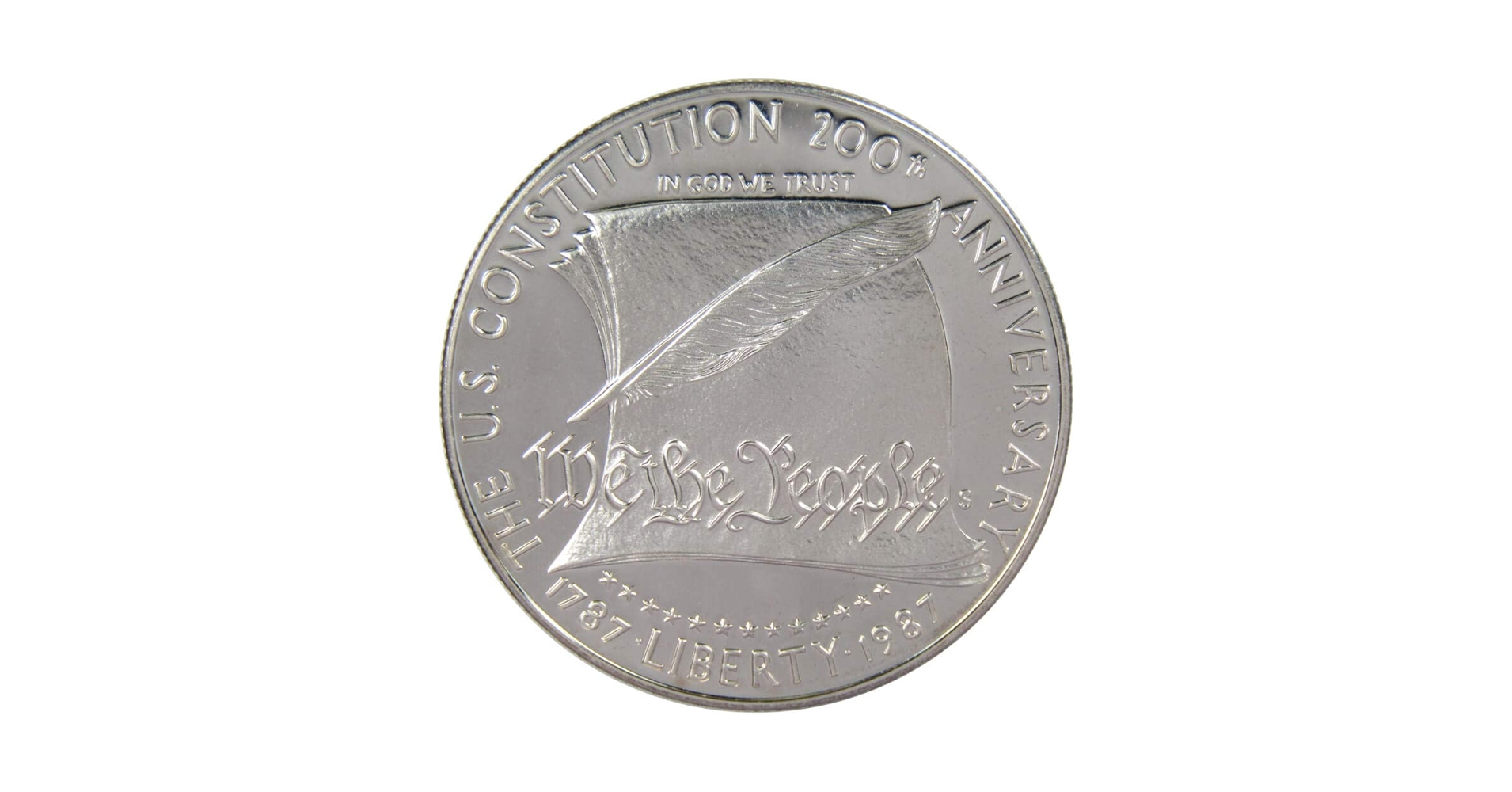 ★UNITED STATES CONSTITUTION COINS★銀貨★ U.S. Constitution Commemorative 1987 S 90% Silver Dollar
